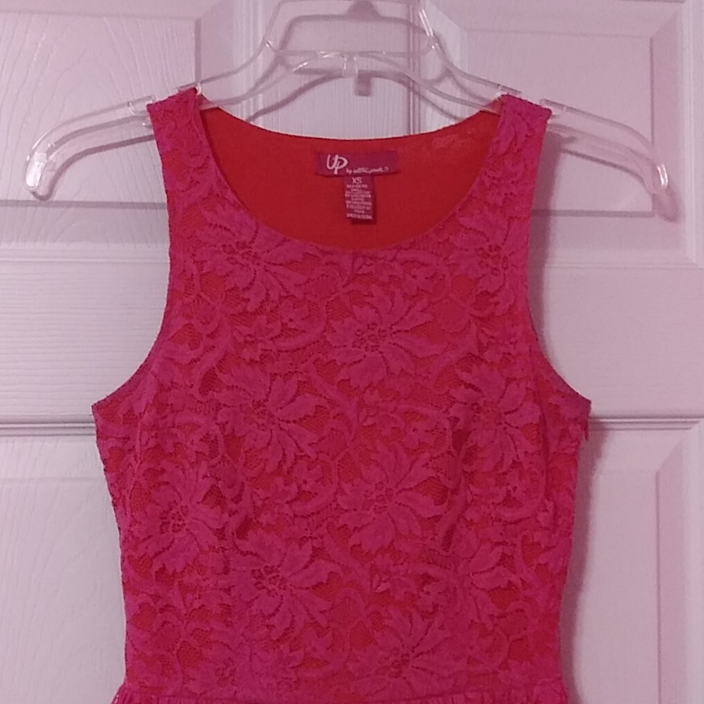 Pink Lace Dress